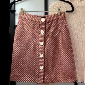 Maje Skirt Orange Size 34